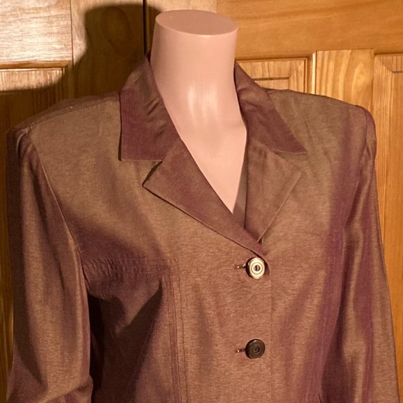 EUC Vintage Lois Snyder Dani Max Jacket Pant Suit Size 12 - Picture 4 of 16